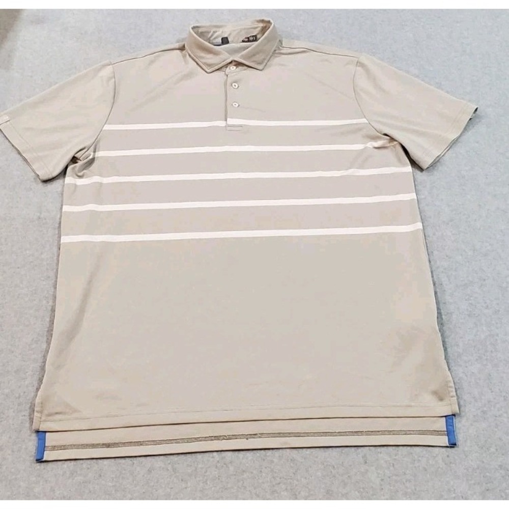 Ralph Lauren RLX‎ Men's Performance Polo Shirt Gray Size X-Large Wickening
